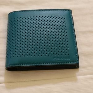 Coach mens wallet Nwt